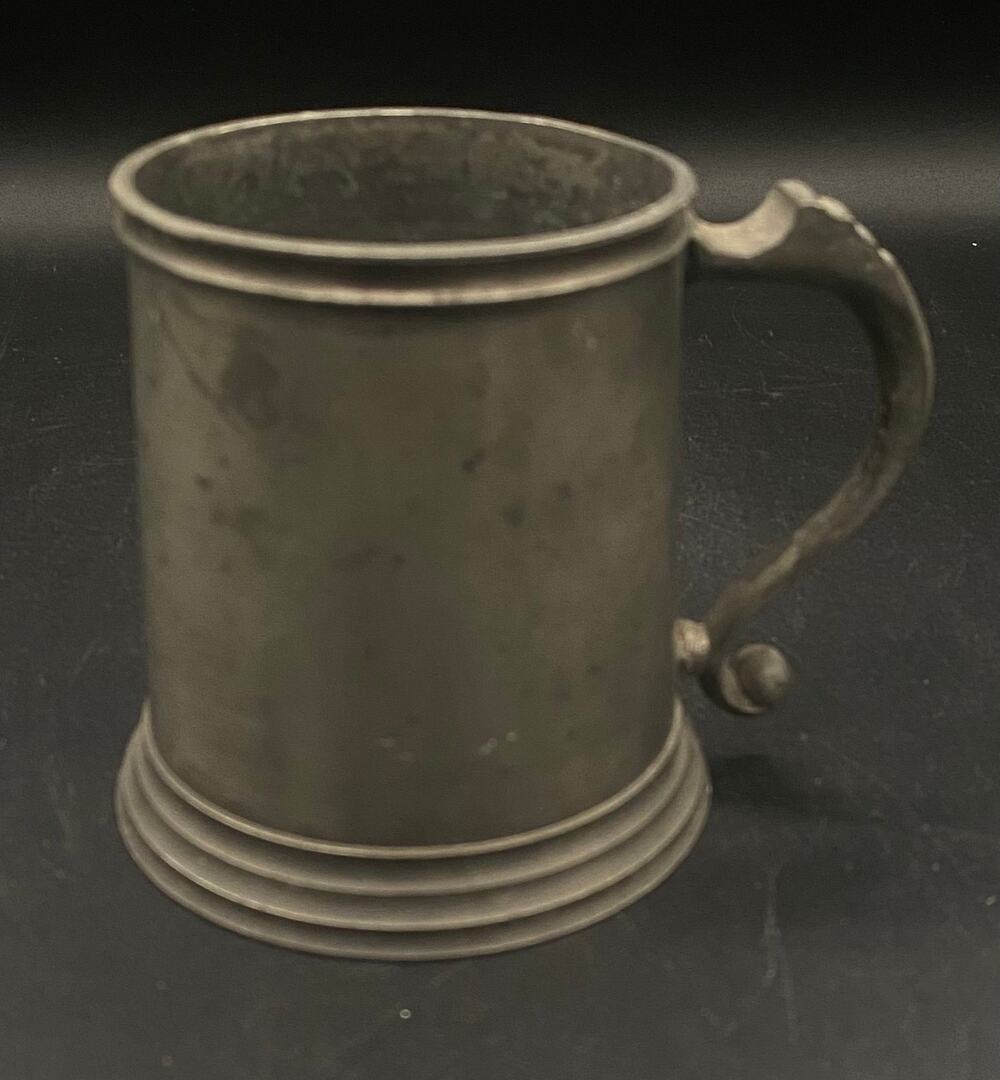 Antique English Pewter Tankard Mug Touchmark Pewter Cup Made in England